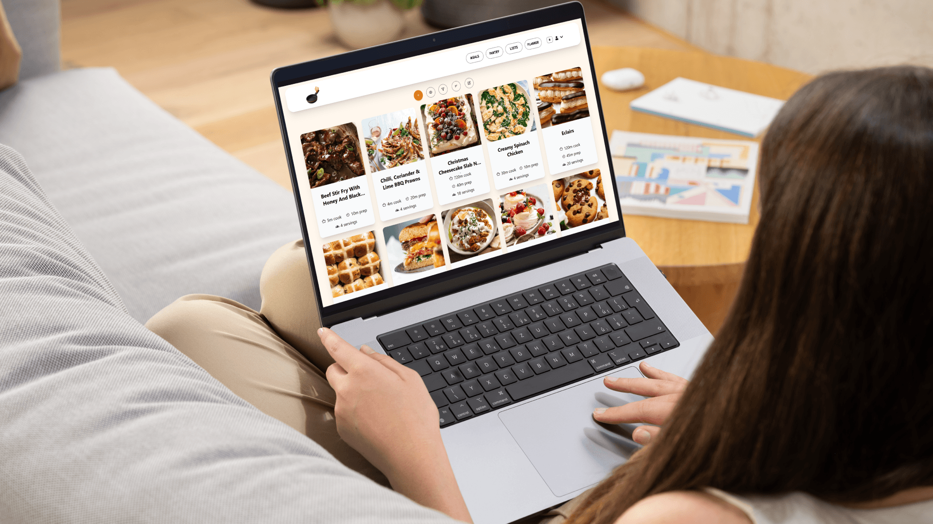 Pan Mate interface screenshot