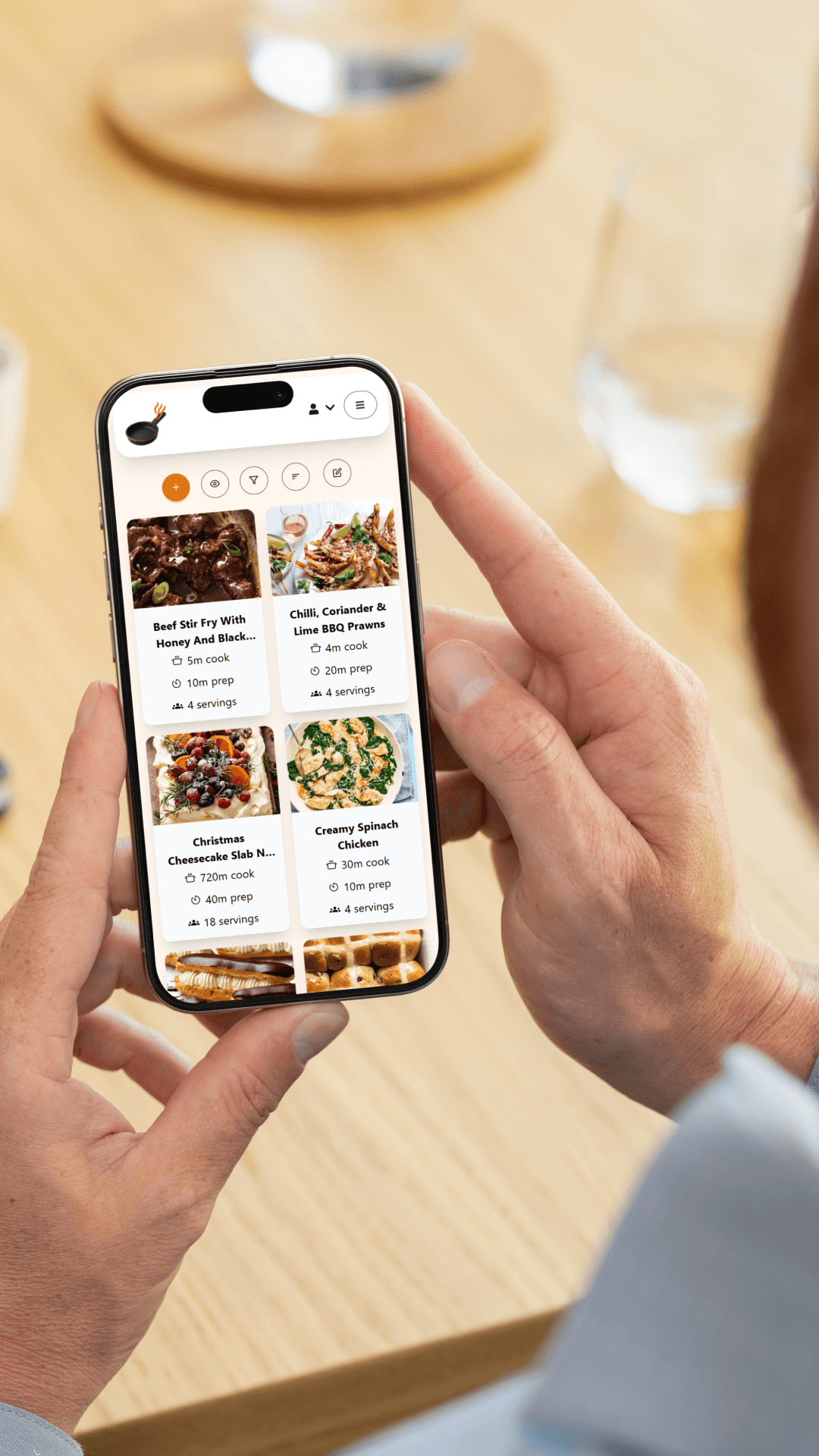 Pan Mate interface screenshot