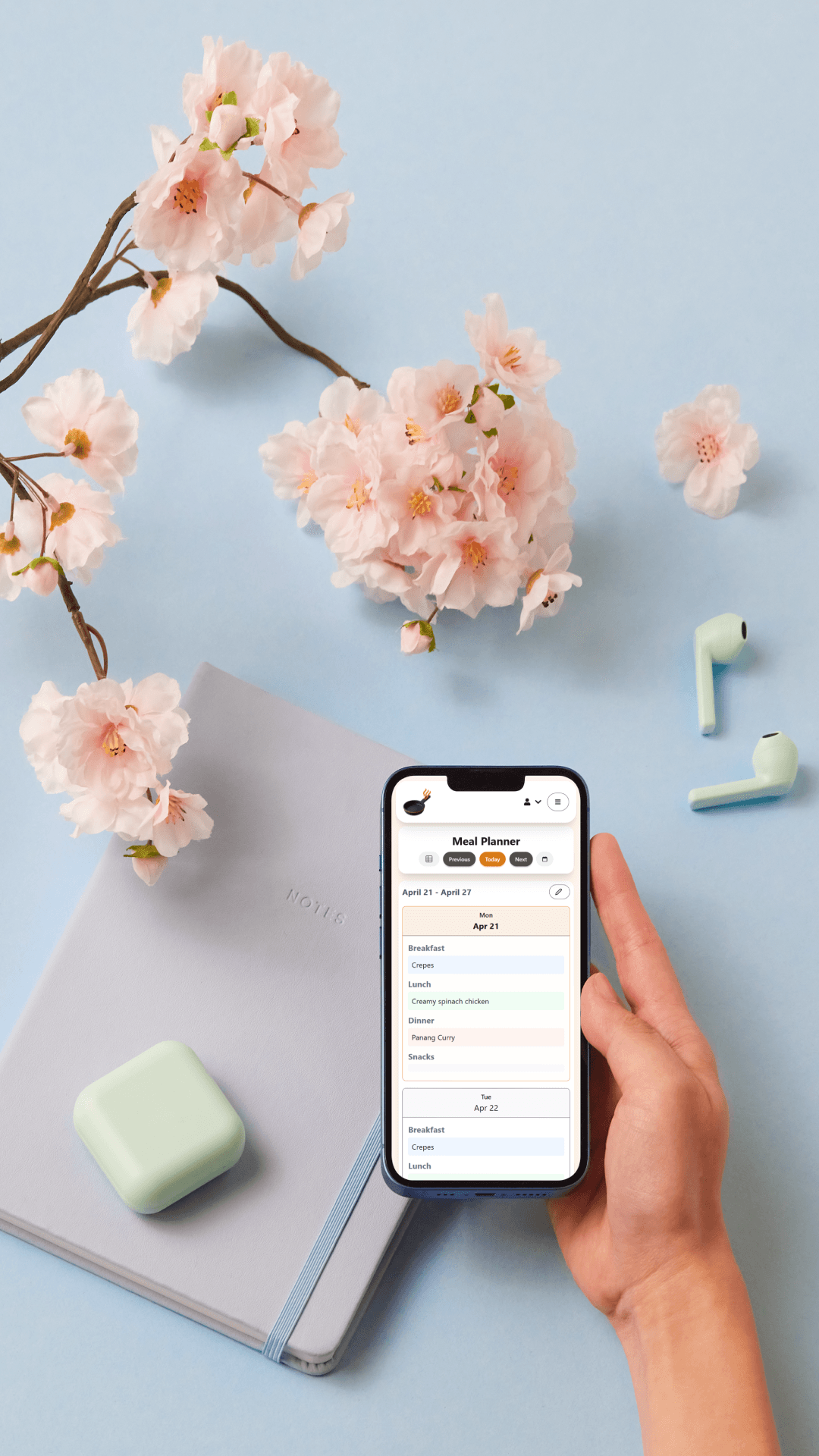 Pan Mate interface screenshot