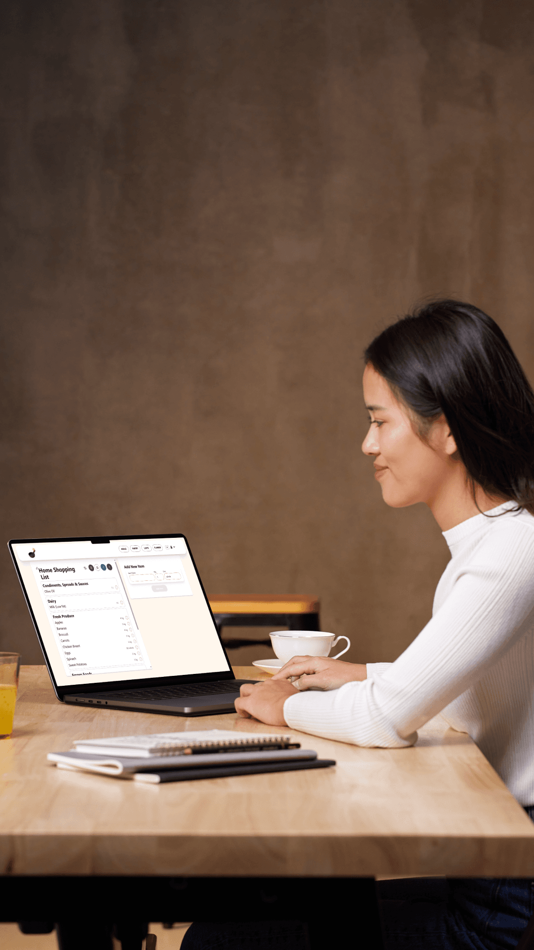 Pan Mate interface screenshot