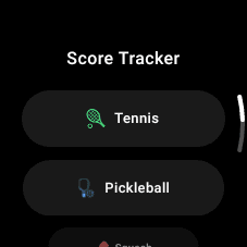 Score Mate interface screenshot